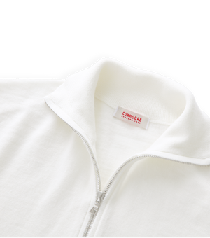 Coro Zip Front Knitted Jacket Ice White by Coxmoore