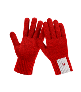 Mistral Glove Fine Merino Flaming Red Coxmoore